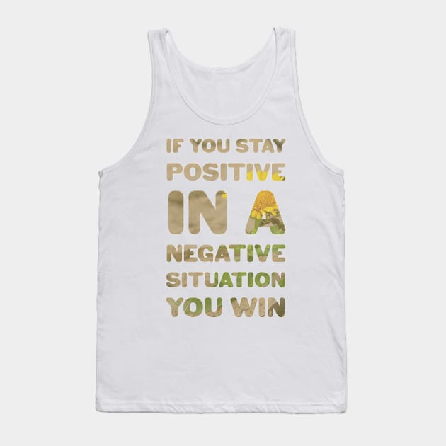 Stay Positive Tank Top by EMP